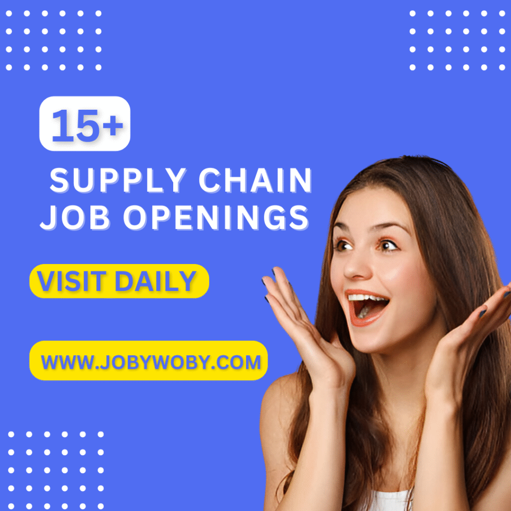 Supply Chain Job Openings